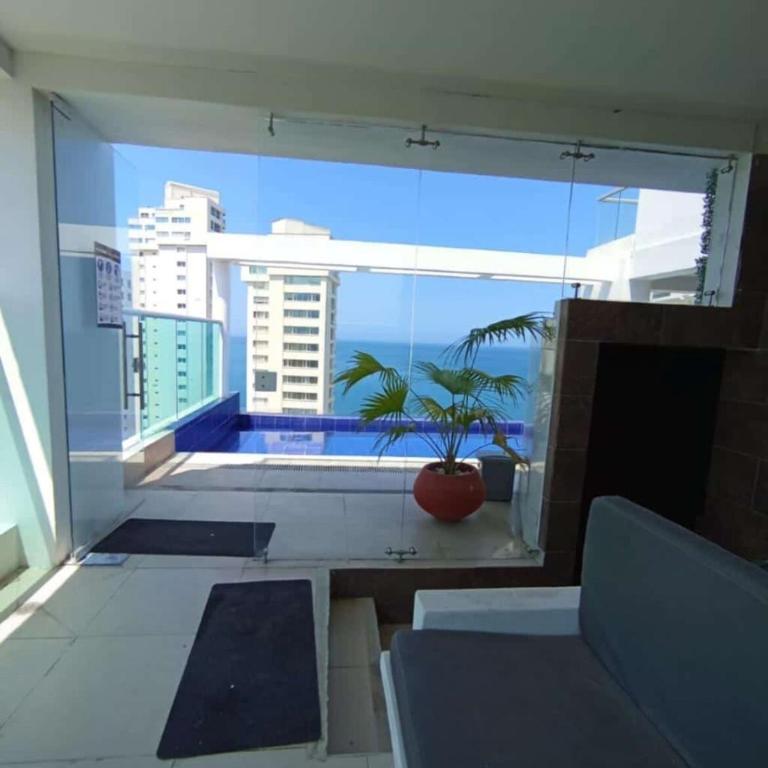 Penthouse Exclusivo con Vista al Mar y Jacuzzi - Apartamento de 2 dormitorios - 15