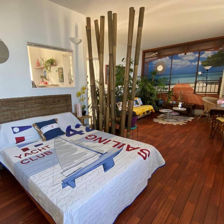 Studio avec SUPERBE VUE MER au 1er étage du Château de Trestraou - Réf 863 - Apartment - 11