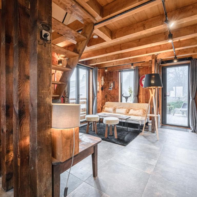 Chalet ski-in-out face au MontBlanc & Bain nordique - Chalet mit 2 Schlafzimmern - 40