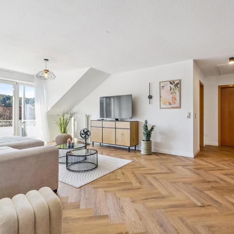 La Maison Marie inkl Oberstaufen PLUS - Apartment mit 2 Schlafzimmern und Bergblick - 1