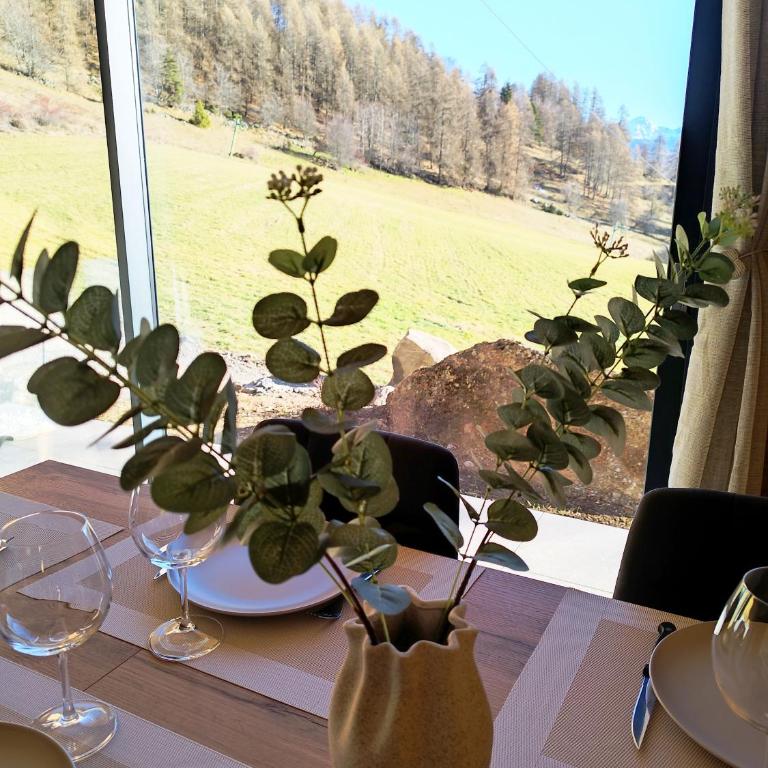 Les 2 Chalets Alpins & Bains Nordiques - Two-Bedroom Chalet - 9