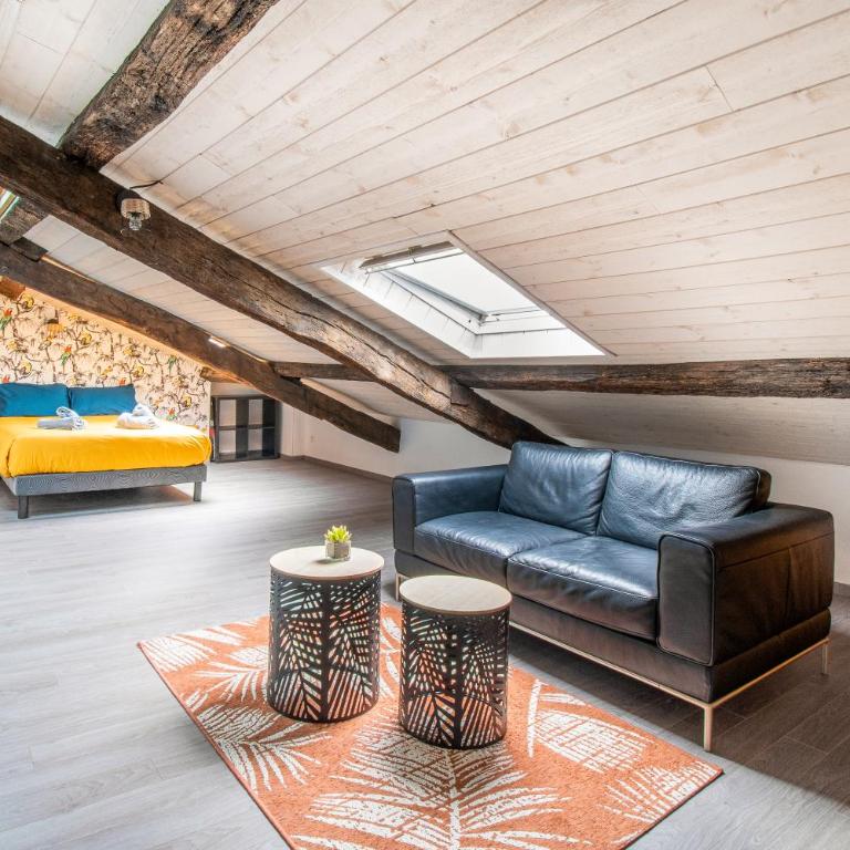 T3 Duplex de charme au cœur du quartier historique - Appartement 2 Chambres - 11