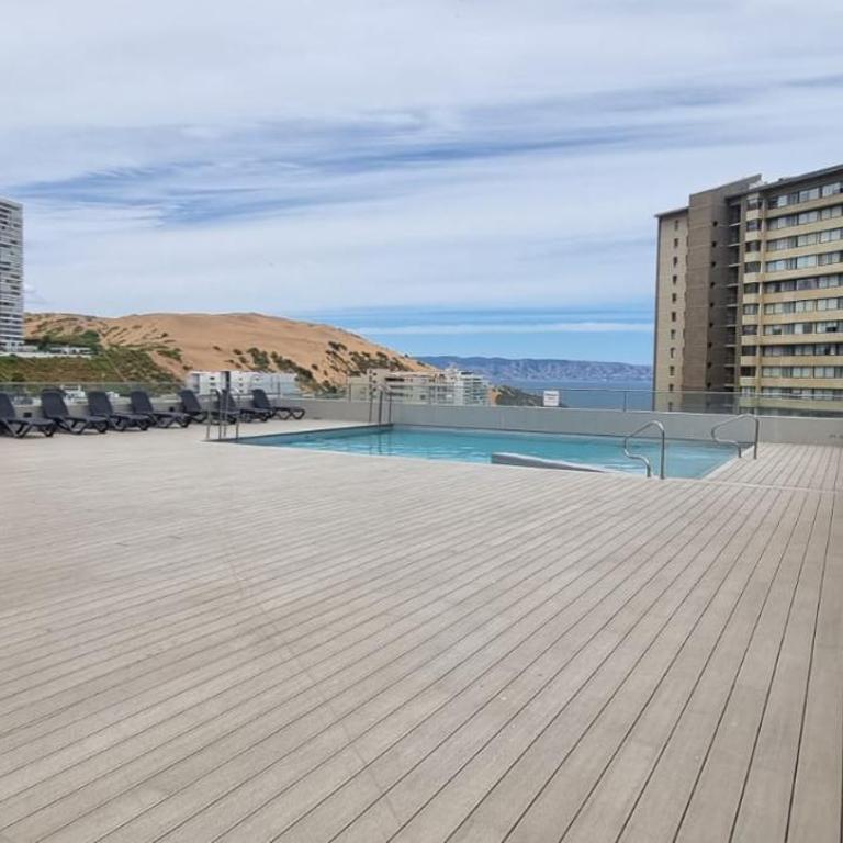Sunset Arena Concón - One-Bedroom Apartment with Sea View and Balcony - 47