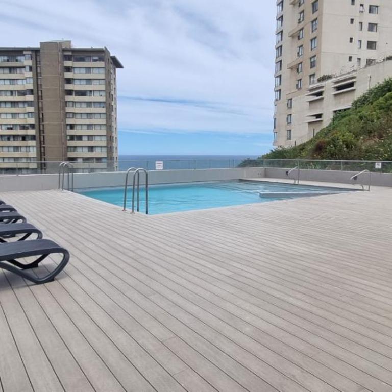 Sunset Arena Concón - One-Bedroom Apartment with Sea View and Balcony - 48