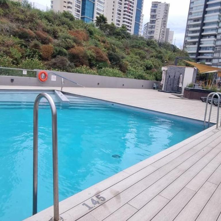 Sunset Arena Concón - One-Bedroom Apartment with Sea View and Balcony - 42