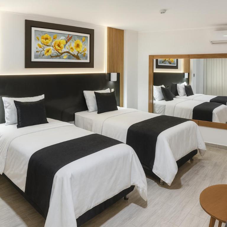 City Tower Hotel - Habitación Doble Estándar - 2 camas - 1