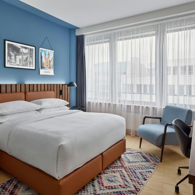Four Points by Sheraton Munich Messe - Standard Zimmer mit Queensize-Bett - 10