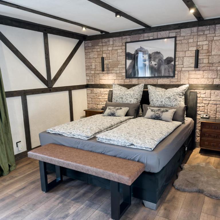 Ottobeurens Schmuckstück - FeWo mit E-Ladenstation - ACHAT - Apartment mit 1 Schlafzimmer - 35