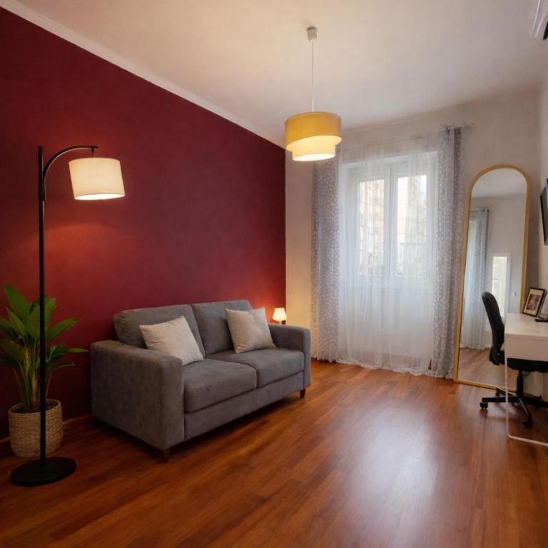Lucens Domus Appartamento Roma quartiere Trieste - vicino Metro b1 - - Apartment mit Balkon - 2