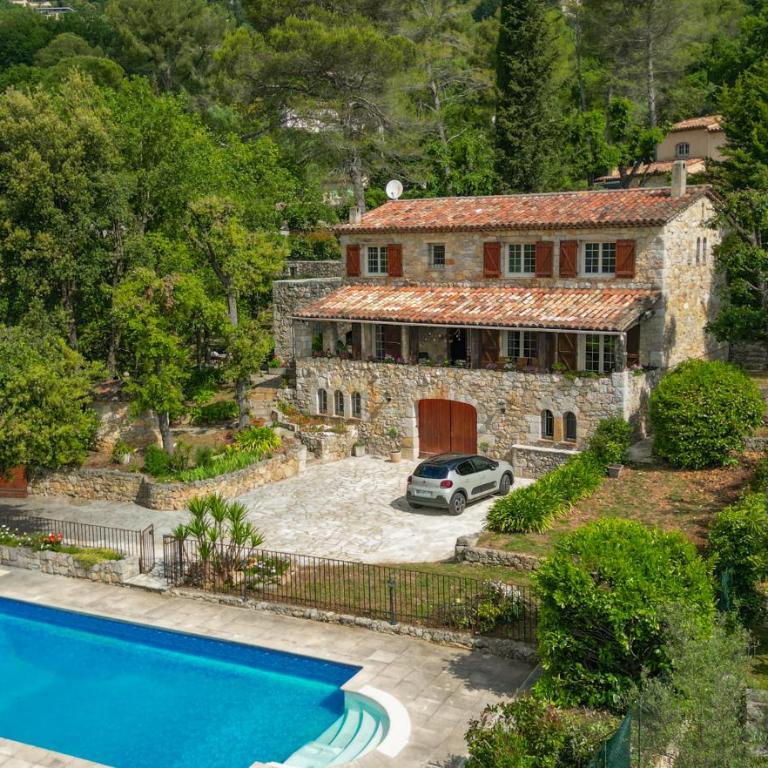 Magnificent Stone Villa in Le Tignet - Villa avec Piscine Privée - 17