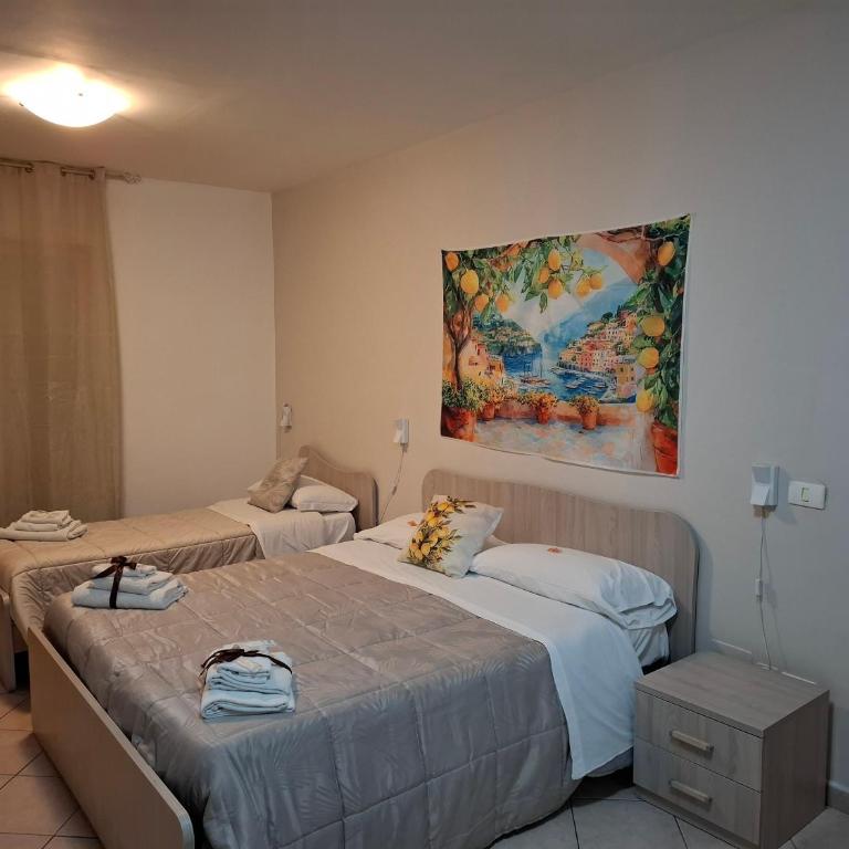 B&B Le Lumìe L' antico Cortile Camere Con Cucina Privata With Private Kitchen - Camera Matrimoniale Familiare - 38