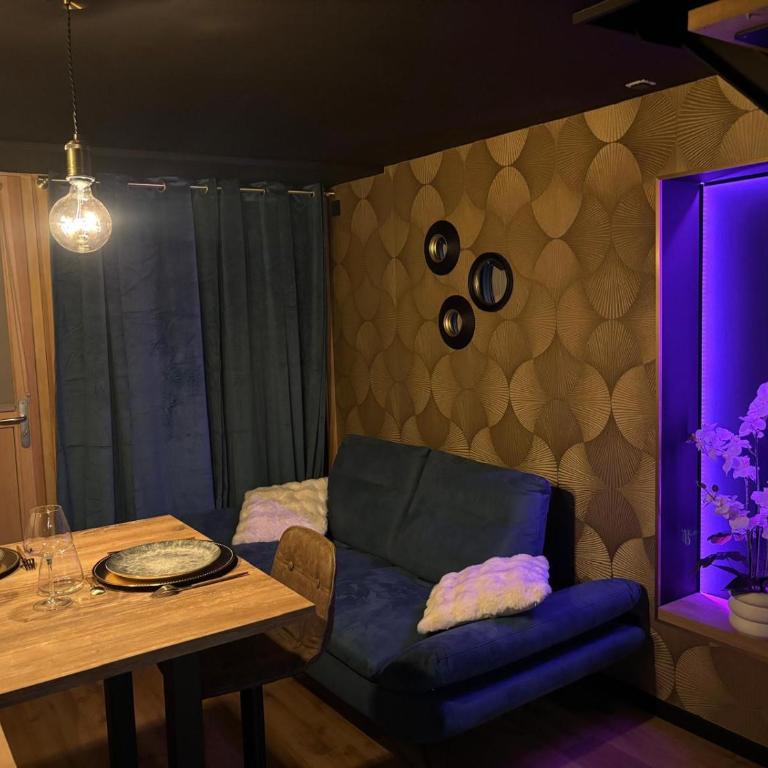Suite romantique avec jaccuzzi - proche des lacs - La secrète room - Maison 1 Chambre - 13