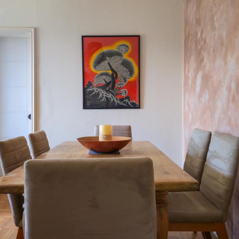 Familar Departamento frente a cerro San Cristobal con Aire acondicionado - Two-Bedroom Apartment - 23