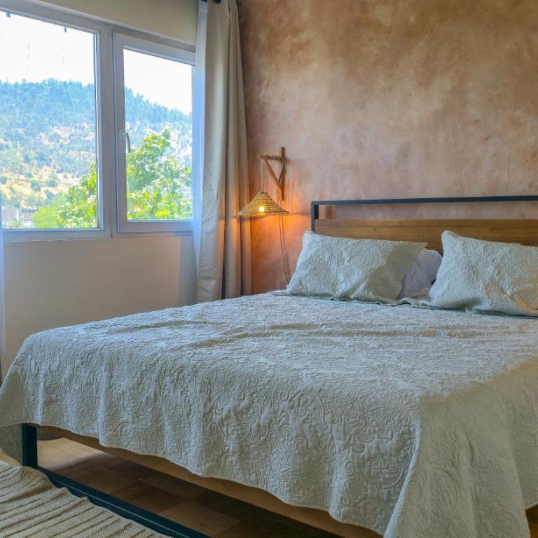 Familar Departamento frente a cerro San Cristobal con Aire acondicionado - Two-Bedroom Apartment - 24