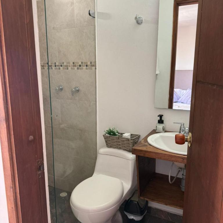 Casa Hotel El Encanto de Villa - Twin Room with Private Bathroom - 1