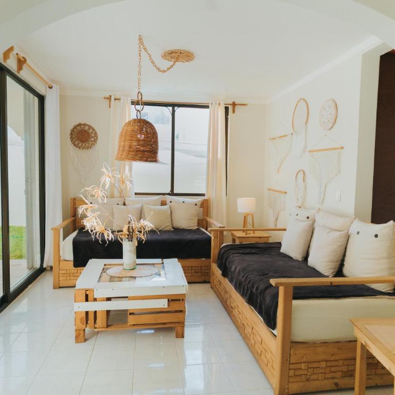 Casa con alberca privada 3BR Ideal para familias y grupos Hasta 9 personas - Villa - 17