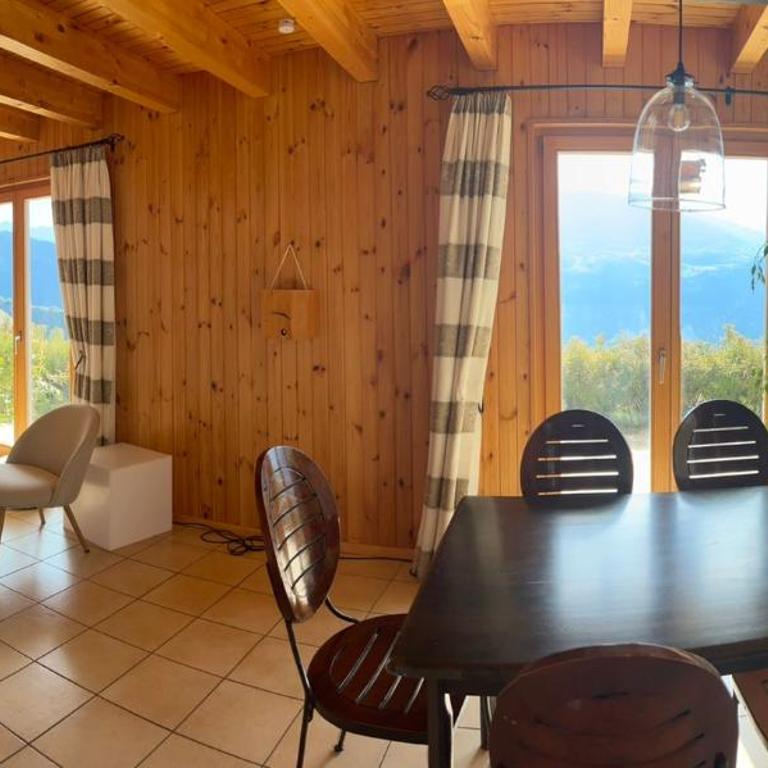 Chalet cosy plein sud proche Crans Montana et Anzère! Vue unique sur les Alpes - Chalet mit 3 Schlafzimmern - 34