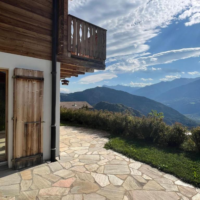 Chalet cosy plein sud proche Crans Montana et Anzère! Vue unique sur les Alpes - Chalet mit 3 Schlafzimmern - 13