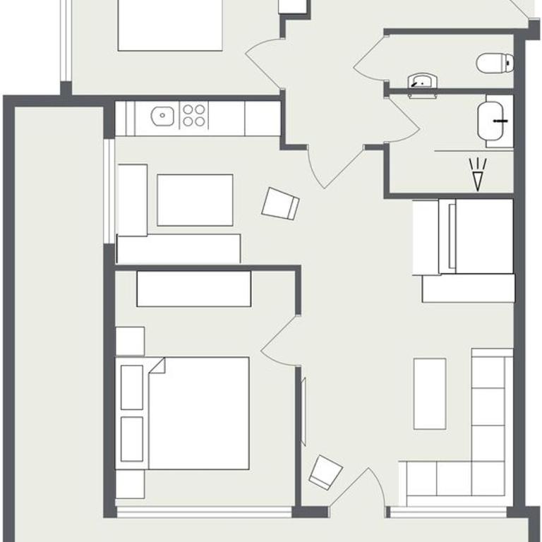Apartment Wildbach - Apartment mit 2 Schlafzimmern - 12