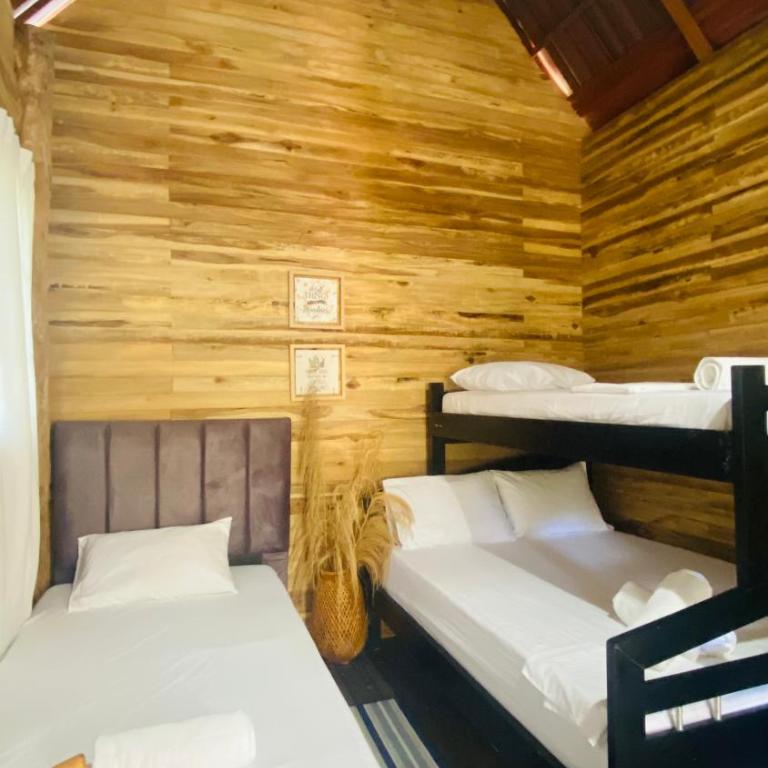 Arrecife Eco Cabañas Palomino - Habitación Compartida Mixta - 4 camas - 4