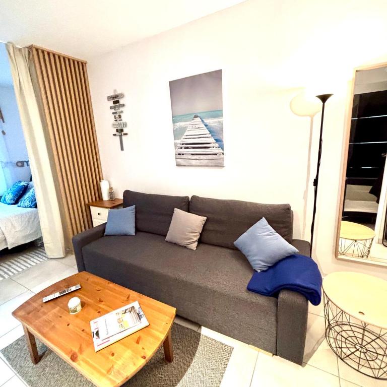 Superbe studio 2 à 4 pers, les phalènes, bord de mer, casino et centre ville - Appartamento con 1 Camera da Letto - 4