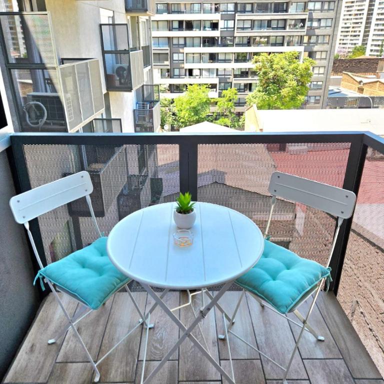 Studio Moderno & Acogedor en el Centro de Santiago - Apartamento de 1 dormitorio - 9