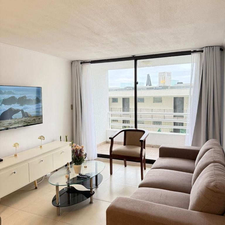 Hermoso departamento remodelado en Concón - Apartamento de 2 dormitorios - 1