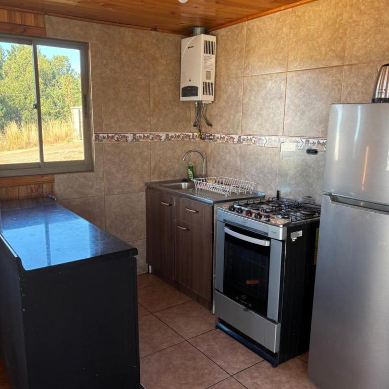 Cabañas Vitalis, playa Curanipe - Two-Bedroom House - 12