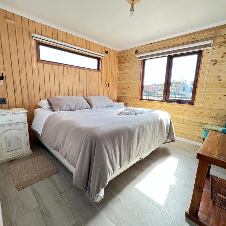 Cabaña Casa Calbuco con Tinaja en Puerto Varas - Two-Bedroom House - 10
