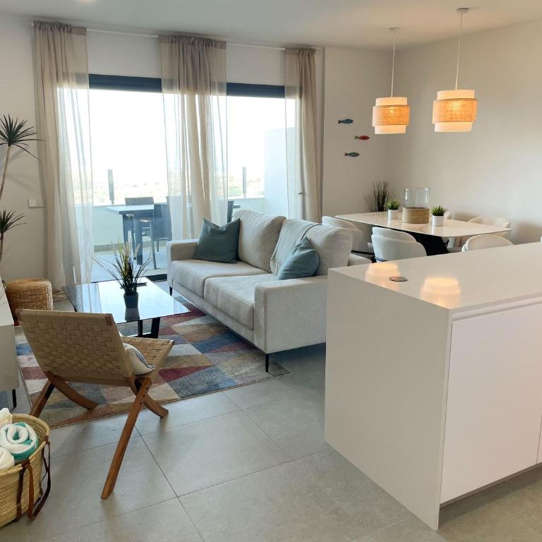 2 Bed Luxury Apartment - Sea views, Parking, Spa, 5 min to Beach next to Calanova Golf - Apartamento de 2 dormitorios - 1