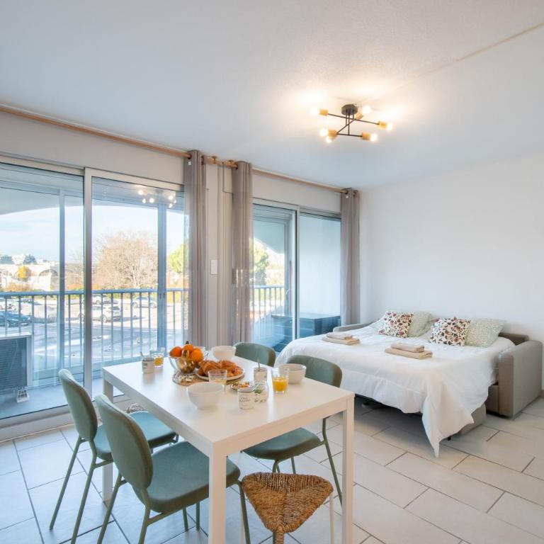 Grand Studio front de mer - Climatiser avec place de parking - One-Bedroom Apartment - 4