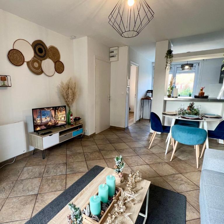 Appt de charme Calais Nord - balcon - Plage -Commerces - Ferry - Appartement 1 Chambre - 14
