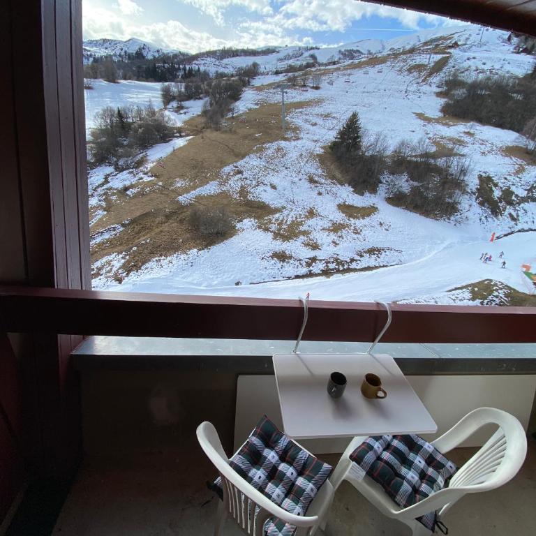 Appartement Le Corbier Lunik-Orion 5 à 6 Pers Au Domaine skiable des Sybelles - Appartement 1 Chambre avec Balcon et Vue sur les Montagnes - 13