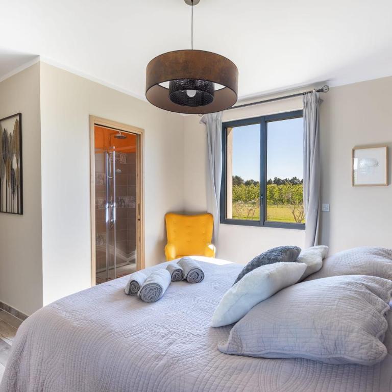 Maison contemporaine - grand jardin et piscine privée - Vacation Home - 26