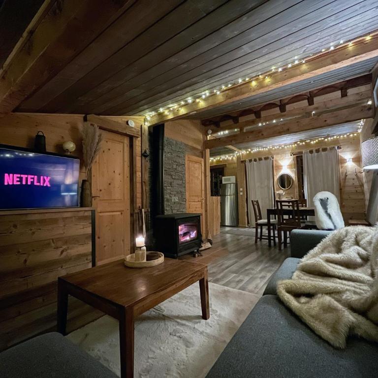 Chalet Clair Bois - La Féclaz avec bain nordique privé - Chalet - 8