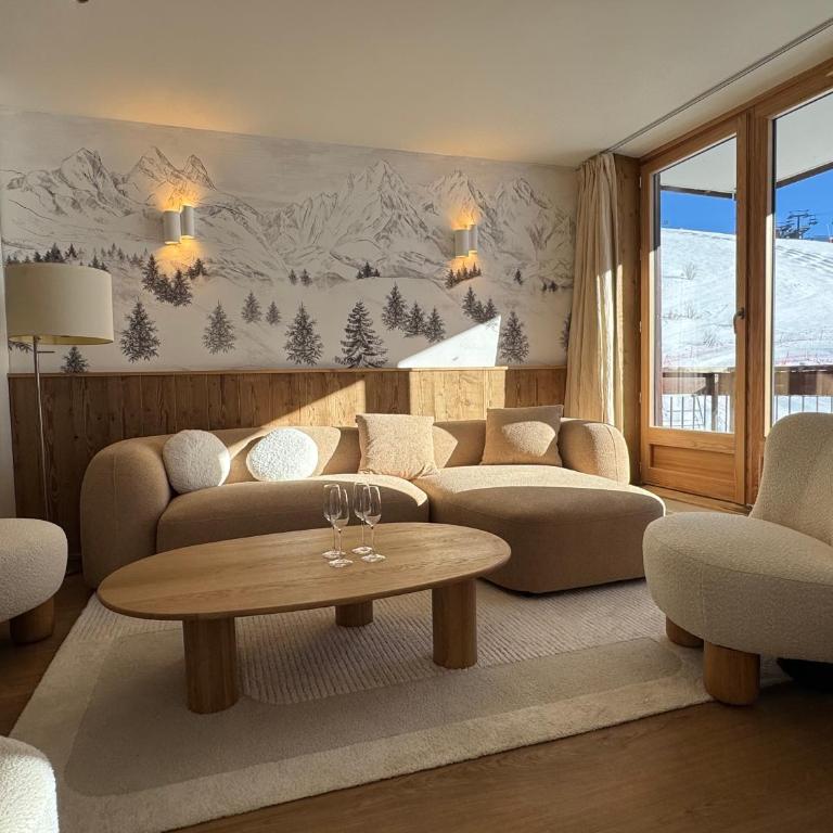 Appartement neuf et cosy les Tommeuses vue splendide, sur piste, Tignes Val Claret - Appartamento con 2 Camere da Letto e con Vista Montagna - 1