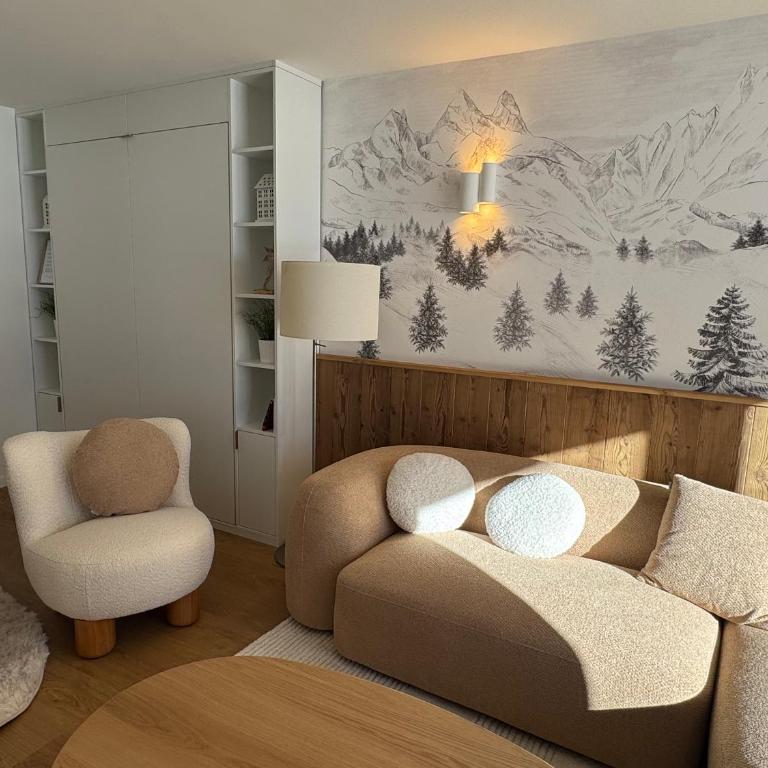 Appartement neuf et cosy les Tommeuses vue splendide, sur piste, Tignes Val Claret - Appartamento con 2 Camere da Letto e con Vista Montagna - 15