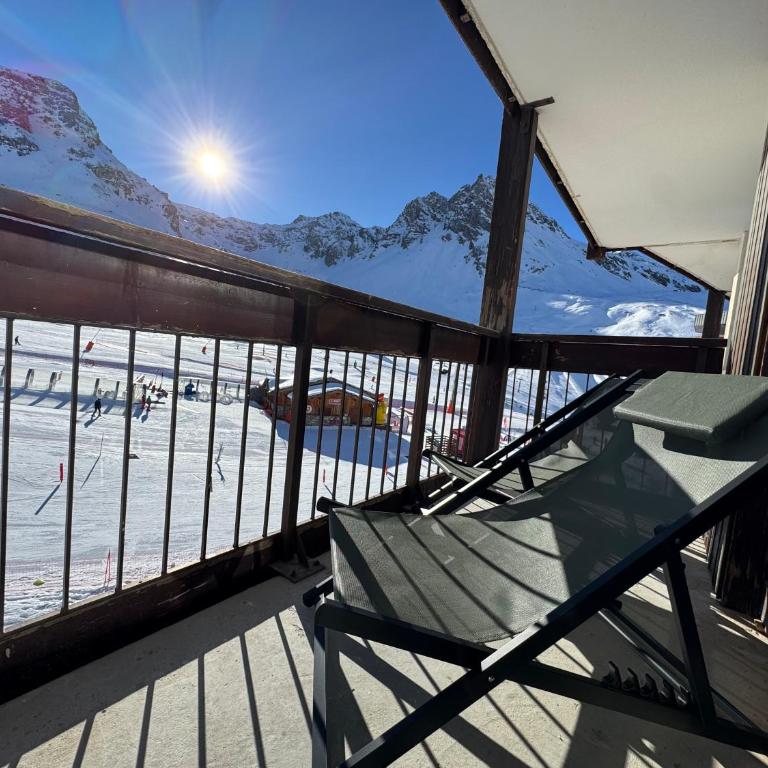 Appartement neuf et cosy les Tommeuses vue splendide, sur piste, Tignes Val Claret - Appartamento con 2 Camere da Letto e con Vista Montagna - 17
