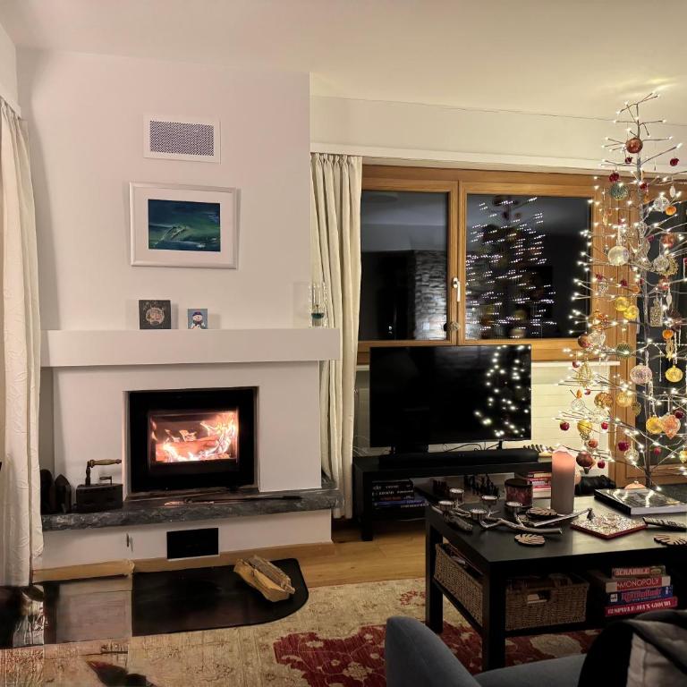 2 bed ski in out apartment La Tzoumaz Verbier - Apartment mit 1 Schlafzimmer - 10