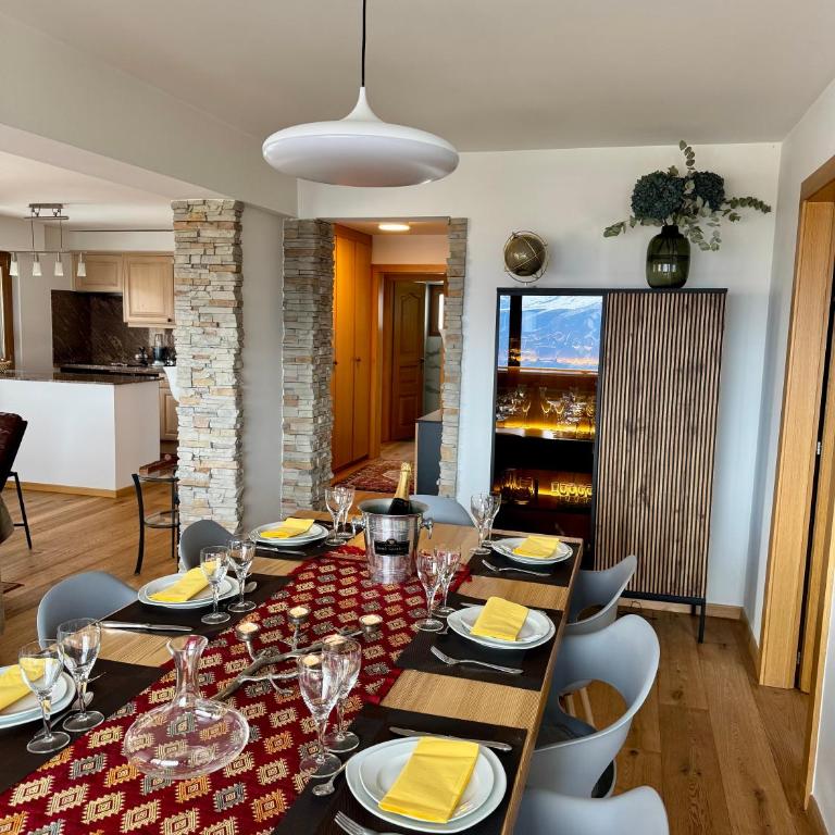 2 bed ski in out apartment La Tzoumaz Verbier - Apartment mit 1 Schlafzimmer - 13