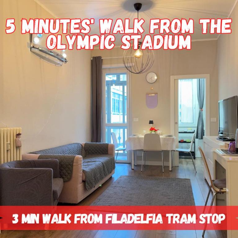 5 minutes' walk from the Olympic Stadium - Appartamento con 1 Camera da Letto - 1