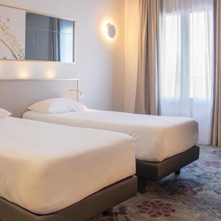 Brit Hotel Cahors Centre - Le Valentre - Chambre Lits Jumeaux Confort - 10