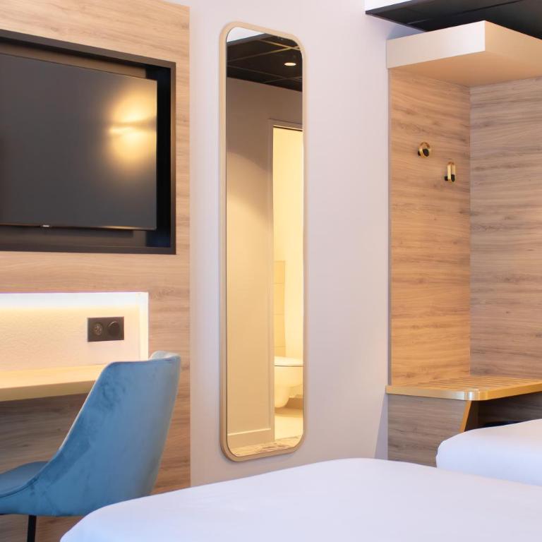 Brit Hotel Cahors Centre - Le Valentre - Chambre Lits Jumeaux Confort - 14