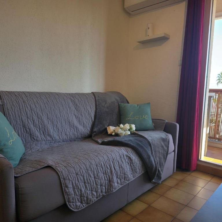 La Porte du Soleil - VUE MER - Plage à 2 Min - Terrasse et Clim - PET FRIENDLY - Offre Spéciale - HolyRiviera Services - One-Bedroom Apartment - 4