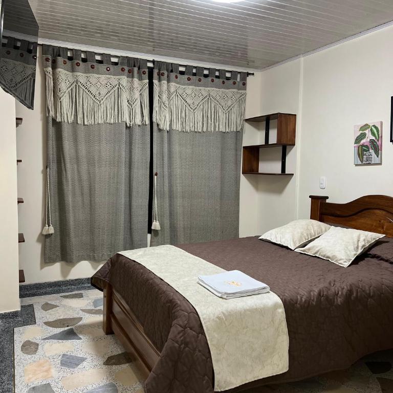 Hotel Villalva, Cucunuba Cundinamarca - Habitación Doble con baño privado - 6