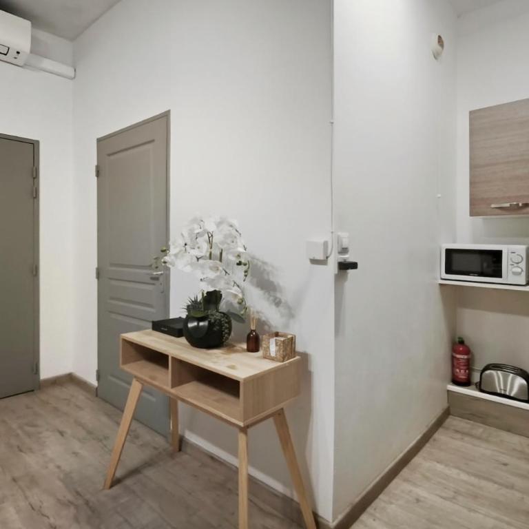 T2 moderne Centre ville, terrasse et parking privé - Appartement 1 Chambre - 20