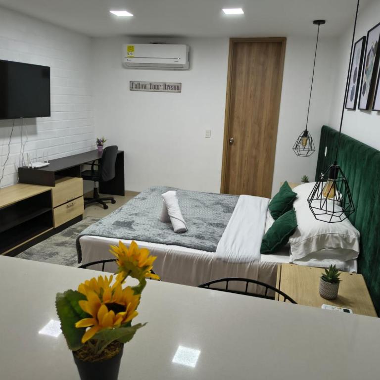 Acogedor aparta-loft con jacuzzi - One-Bedroom Apartment - 7