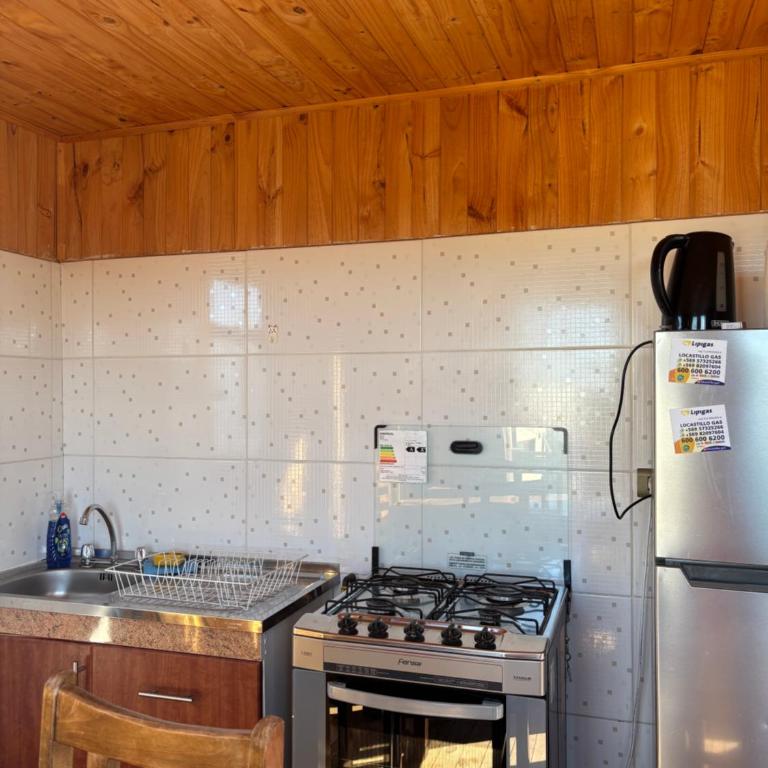 Cabañas Vitalis, playa Curanipe - One-Bedroom House - 3