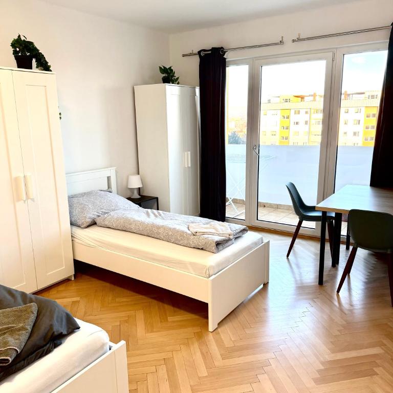 Perfekt für Monteure - 5 Einzelbetten - Two-Bedroom Apartment - 1