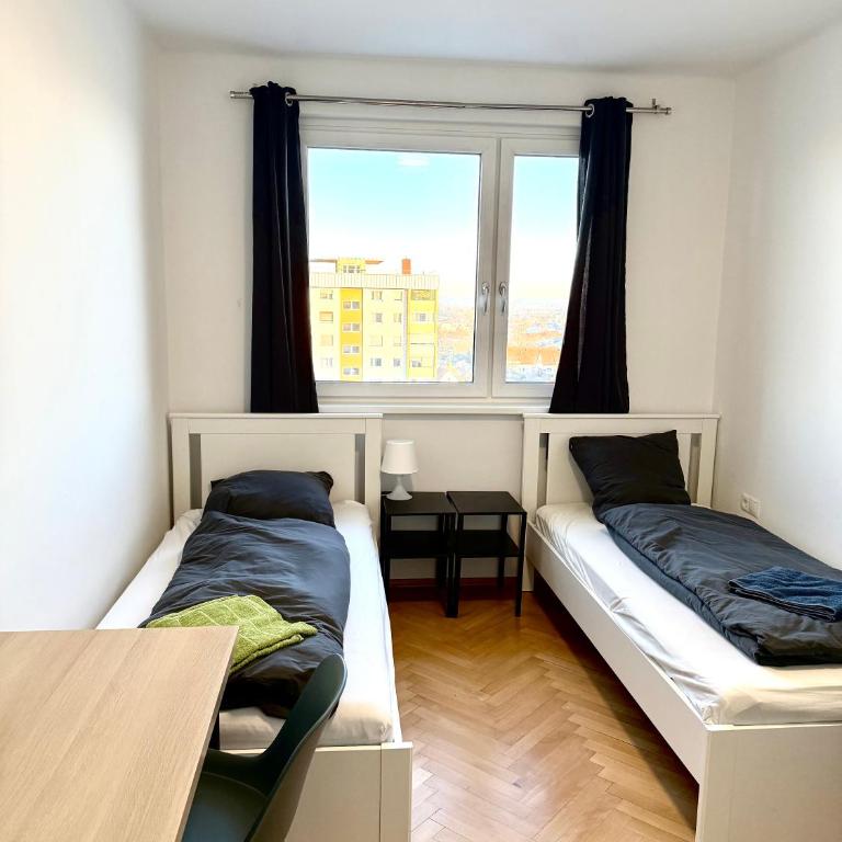 Perfekt für Monteure - 5 Einzelbetten - Two-Bedroom Apartment - 2